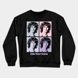 Jim Morrison 80s Pop Art Crewneck Sweatshirt